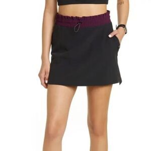 Zella large athletic skirt with drawstring nwot
